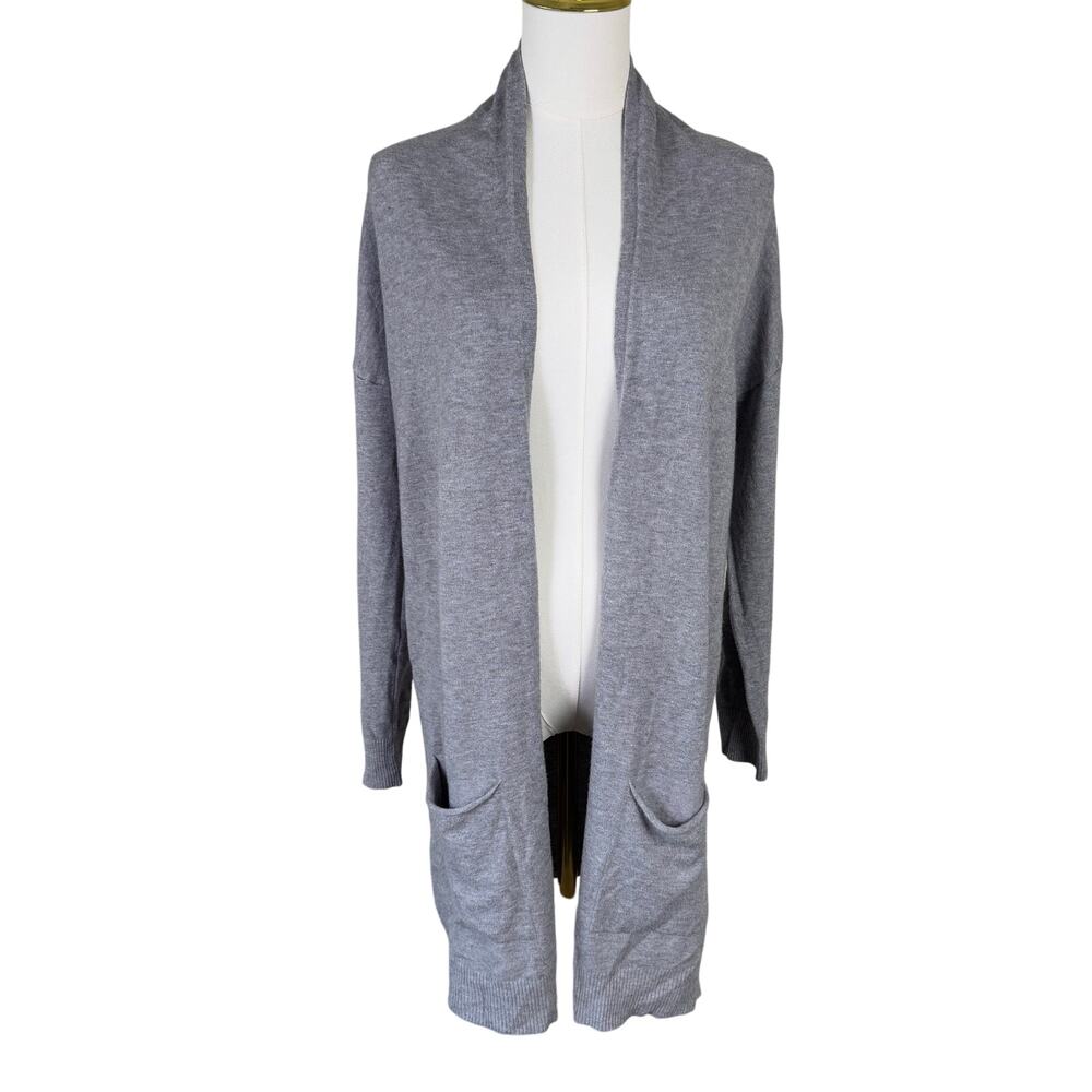 Cyrus Open Front Pockets Long Cardigan Sweater US Women's S